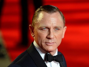 Actor Daniel Craig arrives for the royal world premiere of the new 007 film "Skyfall" at the Royal Albert Hall in London.