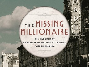 The cover of Katie Daubs' new book on Ambrose Small.