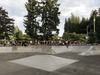 Friends and family mourn Carson Crimeni at a vigil held Aug. 8, 2019 at the Walnut Grove Skate Park in Langley, B.C., where the teen was found a day before in medical distress and later died in hospital.