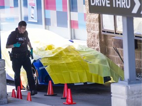 RCMP and IHIT investigate after Suminder (Ali) Grewal was shot dead Friday morning at the Southpoint Exchange mall in South Surrey.