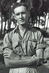 John Stewart Hart, wearing his tropical uniform while serving in India, was involved in numerous operations while serving as a pilot during the Second World War.