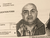 Canadian immigration authorities rejected the refugee claim of Boutros Massroua, seen in an image scanned from court documents, because of work he did repairing vehicles for ISIL.