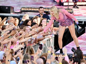 Taylor Swift performs on ABC's 'Good Morning America' at SummerStage at Rumsey Playfield, Central Park on August 22, 2019 in New York City.