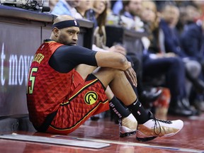 Atlanta Hawks forward Vince Carter (15) in Toronto, Ont. on Tuesday January 8, 2019.