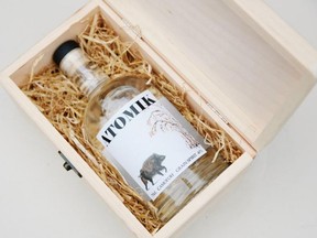 A team of British scientists worked alongside colleagues in Ukraine to produce the vodka, made with grain and water from the abandoned region, on a farm near the site of the 1986 accident.