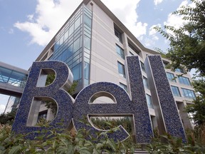 Bell Canada head office is seen on Nun's Island, Wednesday, August 5, 2015, in Montreal.
