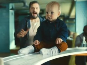 A screenshot from Mondelez U.K.'s Philadelphia Cream Cheese ad. The Advertising Standards Authority says it perpetuates "harmful" gender stereotypes.