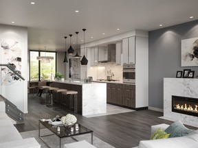 Wycliffe's townhomes come with plenty of options, enabling purchasers to customize their homes.
