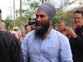 NDP leader Jagmeet Singh in Ottawa Centre.
