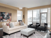 Suite 4106 offers a traditional layout that appealed to buyers looking for privacy and wall space for art.
