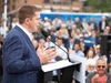 Conservative Party of Canada Leader Andrew Scheer launches his election campaign in Trois-Rivieres, Quebec, Sept. 11, 2019.