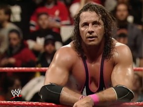 Bret “The Hitman” Hart on the day of The Montreal Screwjob.