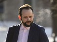 Joshua Boyle arrives at court in Ottawa on Monday, March 25, 2019.