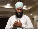 NDP Leader Jagmeet Singh comments on a photo from 2001 surfacing of Liberal Leader Justin Trudeau wearing 