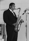 Jazz great John Coltrane in an undated photo.