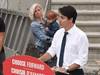 Liberal Leader Justin Trudeau makes a campaign stop in Victoria on Sept.12, 2019.