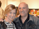 Linda and Kevin O'Leary in December 2018.