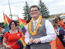 Mackenzie Thomason, the 22-year-old paperboy who is the interim leader of the New Brunswick NDP.