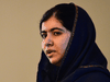 Malala Yousafzai speaks at an event in 2015.