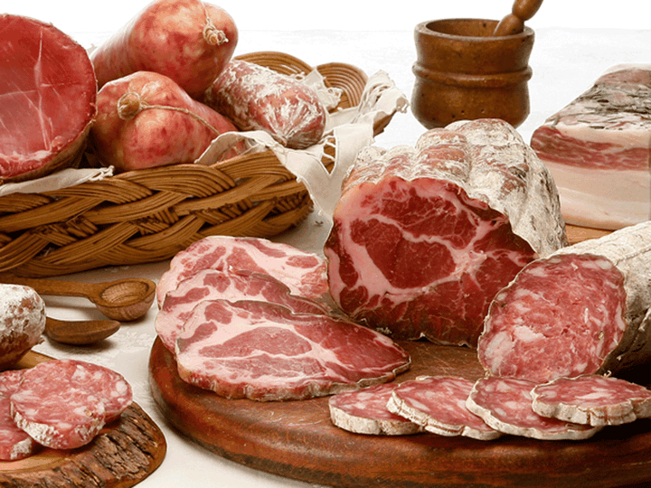  Processed meat, such as salami, has been on the World Health Organization’s hit list as being carcinogenic. Getty Images