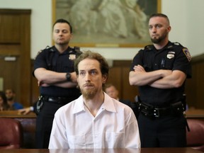Thomas Gilbert Jr. seen in court in New York on May 28, 2019.