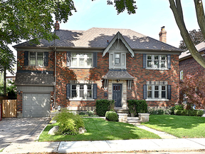 62 Airdrie Road. The property is unique because of its 53-foot frontage, which is wider than most Leaside lots.