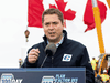 Conservative Leader Andrew Scheer campaigns in Brampton, Ont., on Oct. 17, 2019.