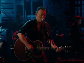 Bruce Springsteen performs in his move, 'Western Stars',