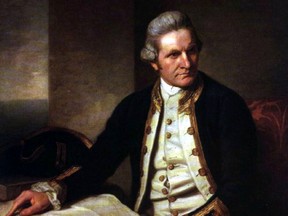 Explorer James Cook, who charted the seaways and coasts of Canada, was born in 1728 in Marton-in-Cleveland, Yorkshire, England.