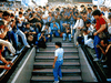 A scene from the documentary Diego Maradona.