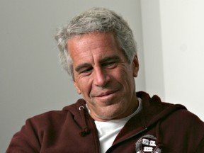 Jeffrey Epstein photographed in Cambridge, Massachusetts in 2004.