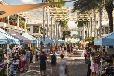 Camana Bay, known for its upscale shops and modern design, offers a variety of fantastic restaurants, a weekly local farmers market, food tours and the Taste of Cayman Food & Wine Festival.