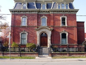 The George Brown House, said to be infamously haunted.