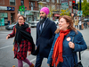 NDP Leader Jagmeet Singh campaigns in Montreal on Oct. 16, 2019.