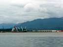 The harbour at Kitimat, B.C., near where the Cedar LNG project would ship its natural gas to Asia.