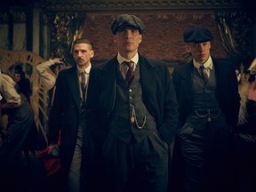 Cillian Murphy stars as Tommy Shelby in the hit BBC crime series Peaky Blinders.