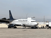 The 40-year-old Boeing 737-200 that has been travelling along with Justin Trudeau’s branded Boeing 737-800 campaign plane.