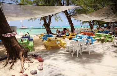Located on the picturesque north side of Grand Cayman, “Rum Point” is famous for its island atmosphere, white sandy beach and shallow clear waters. It is an ideal spot for a day trip filled with water activities, relaxation, delicious food and rum punch or a mudslide.
