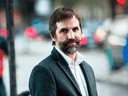 Environmental activist and federal Liberal candidate Steven Guilbeault on René Lévesque Blvd. in Montreal.