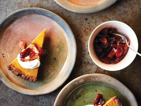 Sweet Potato Tart with a Coconut Pecan Crust