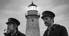 Willem Dafoe and Robert Pattinson in The Lighthouse.