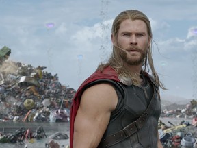 Chris Hemsworth stars in Marvel Studios' 2017 Thor: Ragnarok.