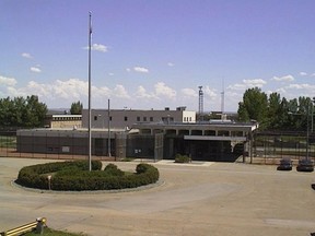 The Front Gates of Drumheller Institution