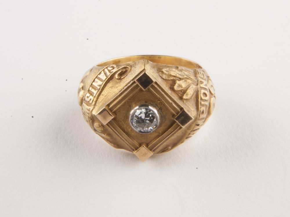 1956 New York Giants NFL Championship Ring. Football, Lot #80081