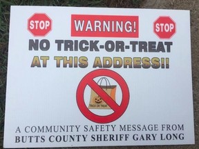 A judge ruled the Butts County Sheriff's Office in Georgia, must remove the warning signs placed in front of registered sex offenders' homes.