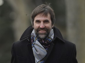 Liberal MP Steven Guilbeault arrives for the swearing-in ceremony in Ottawa on Wednesday, Nov. 20, 2019.