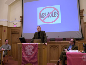 On November 29, 2017, Robert Hockett, Edward Cornell Professor of Law, organized an event during which a panel of scholars from the fields of law, economics, and philosophy gathered at Cornell Law School to debate a growing problem in American public life.