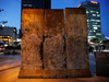 A part of the Berlin Wall at Berlin square in Seoul, South Korea.