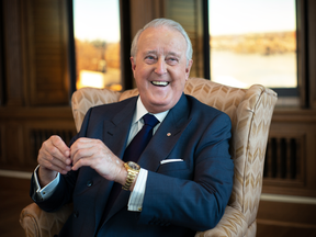 Former prime minister Brian Mulroney in September 2019.