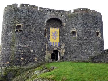 Carrickfergus Castle was built in 1177.